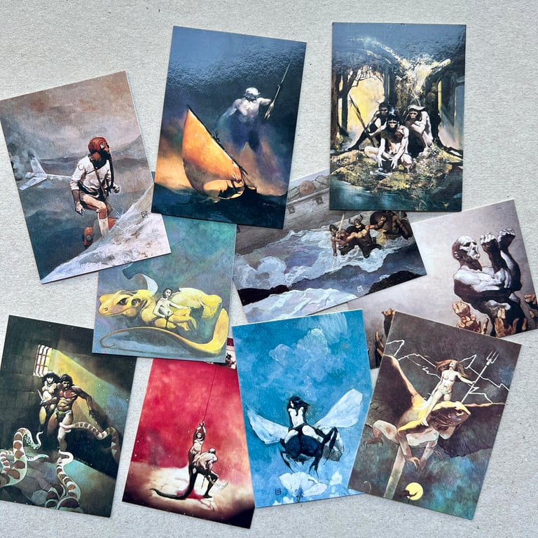 90s FANTASY ART TRADING CARDS Image 3
