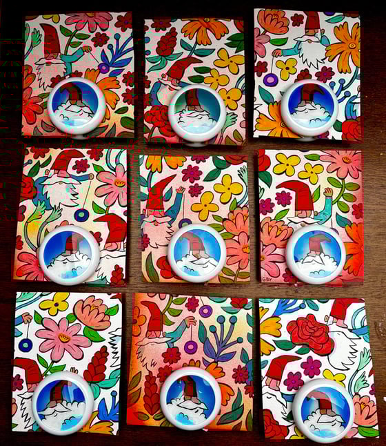 Image of GNOME Duncan Yo-Yo hand painted 