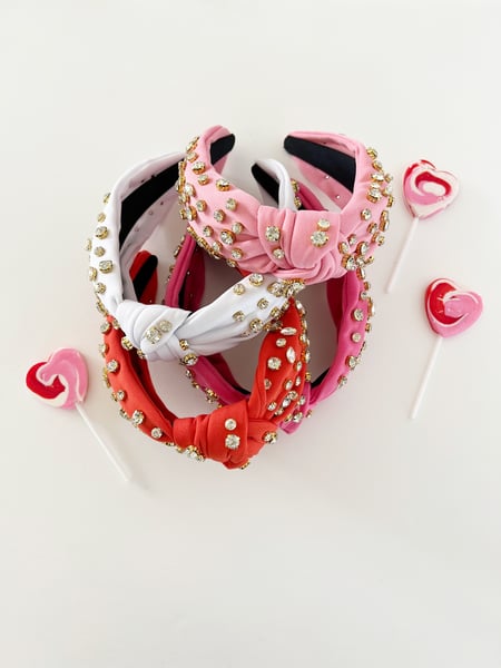 Image of Valentines Bejeweled Headband