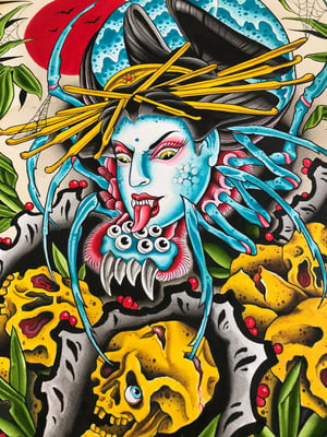 Image of WOODZ’ JOROGUMO PRINT