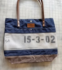 Image 1 of One of a kind Navy Classic Burn Bag 1