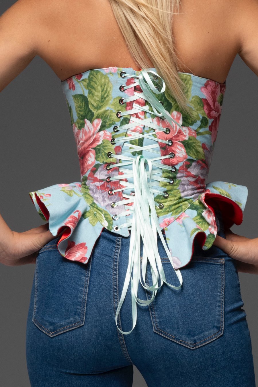 Image of CORSÉ ESTAMPADO FLORAL 