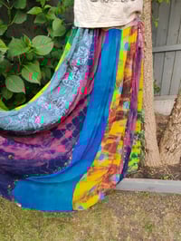 Image 10 of SAMPLE  - Paros maxi skirt waist 42 inches not tied, ties to tiny size