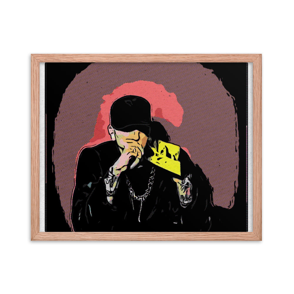 ZEN EXP - Eminem Framed photo paper poster