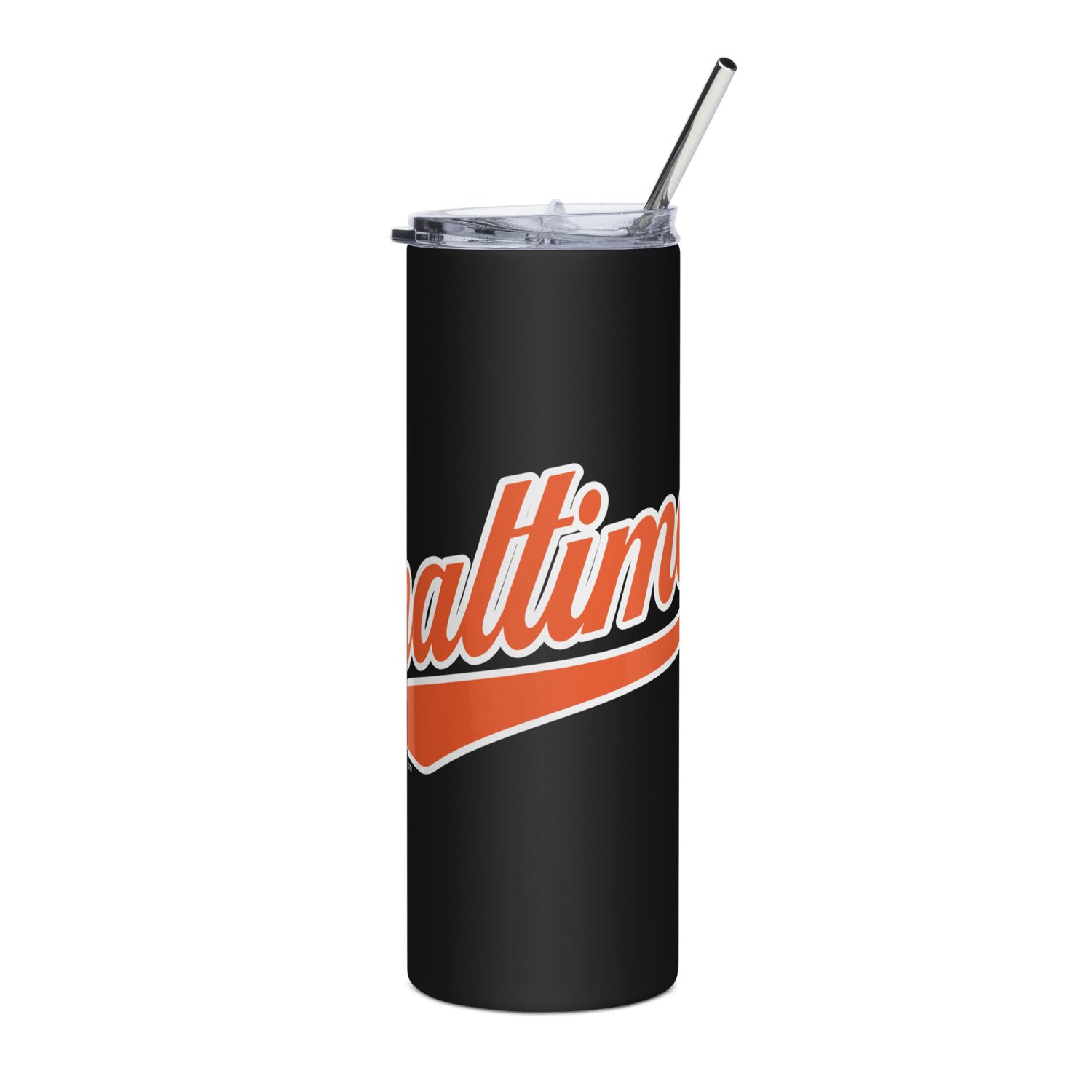 Image of  Smaltimore Baltimore Black Stainless Steel Tumbler