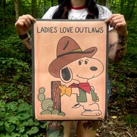 Image of “Ladies Love Outlaws” Tapestry