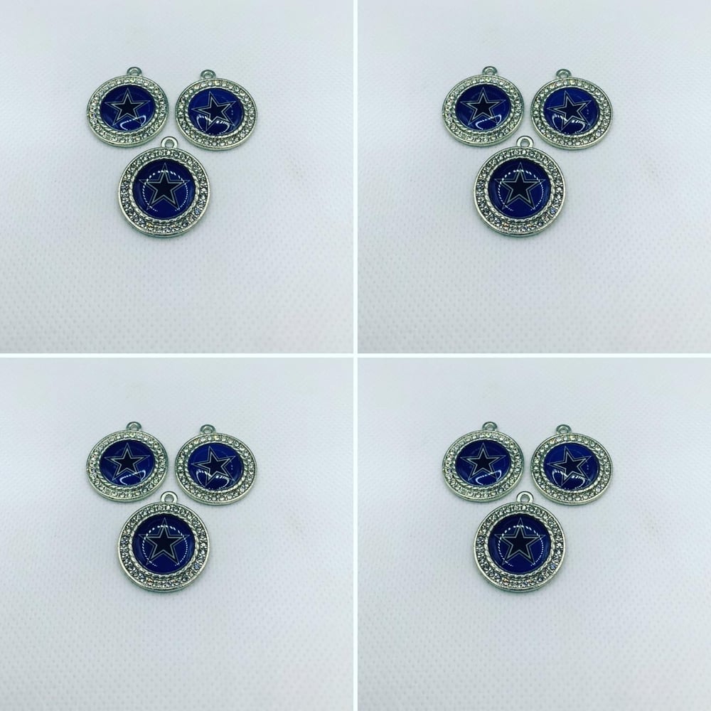 Image of Football Charms #1