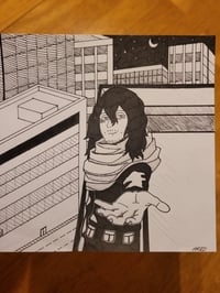 Image 2 of "Aizawa in the City" Origional Sketch 