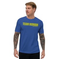 Image 15 of Team Human 02A Fitted Short Sleeve T-shirt