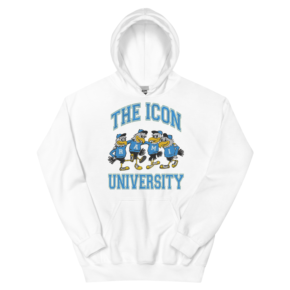 The Icon University School Spirit Hoodie (White)