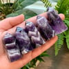 Mini Chevron Amethyst Tower