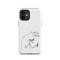 Image 11 of hell yeah Tough Case for iPhone® 