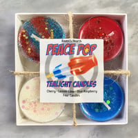 Image 1 of Peace Pop Tealights