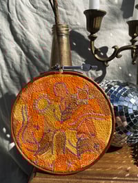 Image 2 of growing, gently | embroidered hoop