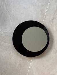 Image 1 of Miroir désaxé noir 