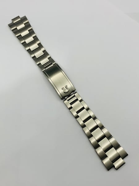 Image of omega stainless steel gents watch strap,band,bracelet,new