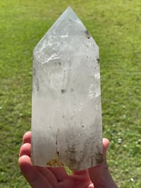 Image 6 of Clear Quartz Crystal Point With Inclusions #55