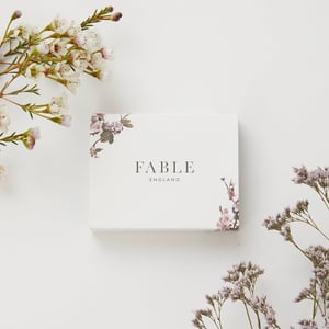 Image of Fable Enamel Butterfly Charm Necklace