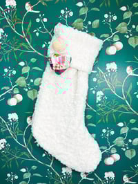 Image 2 of My Heart To Yours Ornament Quilted Heart Pom