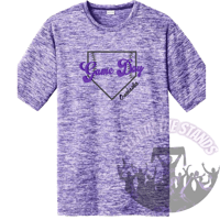Image 3 of Onalaska Softball/Baseball: Unisex Electric Heather Tee