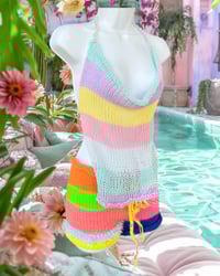 Image 4 of SPRING BOUQUET HALTER SET