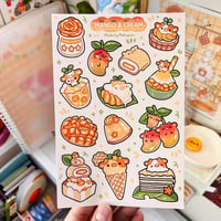 Image 1 of Mango & Cream Sticker Sheet