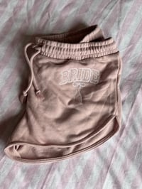 Image 1 of The “Blushing Bride” Running Shorts