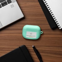 Image 13 of Rubber Case Cover for AirPods® w Geechee logo