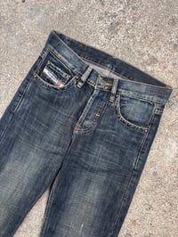 Image 6 of Diesel Dark Wash Denim with Big Logo - Size 28