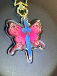 Image 4 of JJBA Stone Ocean Lanyard Keychain