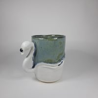 Image 3 of Swan mug (blue)