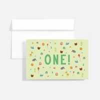 ONE! Greeting Card