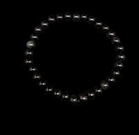 Image 1 of Black Obsidian Bracelet 2