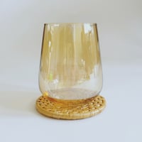 Image 4 of Iridescent Golden Glasses & Coaster Set