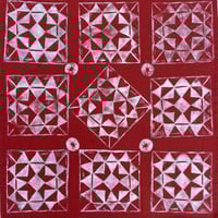Image 1 of Red Quilt Bandana