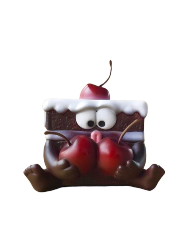 Image of CHERRY CAKE - Emergency Toys x Juce Gace