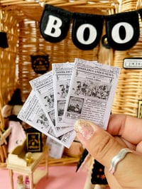 Doodlebugandco newspaper - HALLOWEEN EDITION