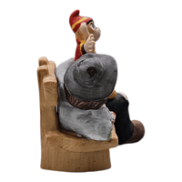 Image 4 of Emmett Kelly Jr Figurine Clown Sitting On Bench and Monkey Hobo