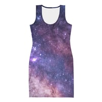 Image 1 of COSMIC PURPLE DRESS