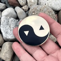 Image 1 of 1.75 Inch Phong - Gold Icon Pin