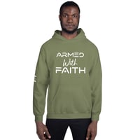 Image 5 of I Can I Am "Armed With Faith" Unisex Hoodie