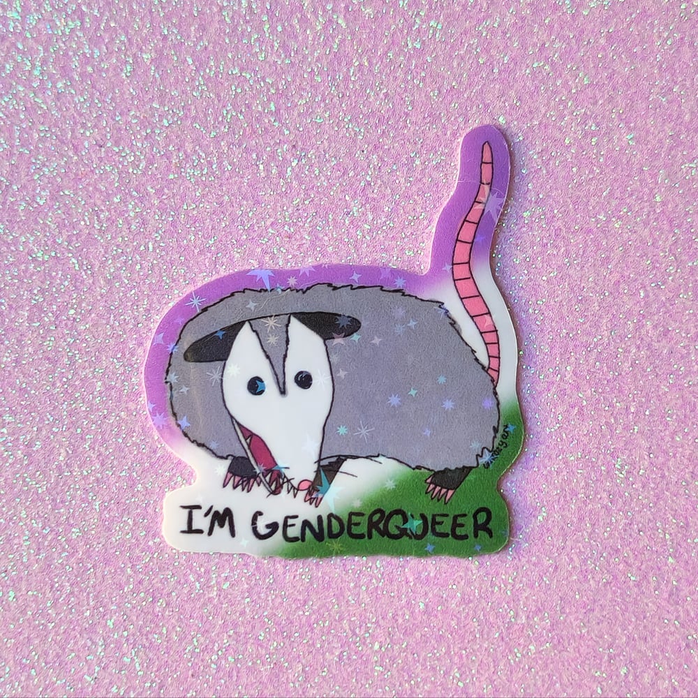 Image of Pride Possum Stickers