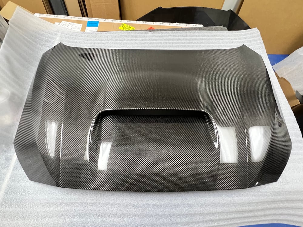 VA Chassis OEM style dry carbon hood