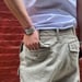 Image of Utility Thwocket Pants - Acorn and Persimmon Dyed Denim