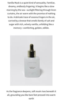 Image 3 of Sand & Fog Vanilla Musk oil dropper 