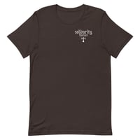 Image 2 of Unisex t-shirt Solidarity Forever (Brown)