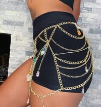 Image 8 of Chain Crystal Healing Waist Chain