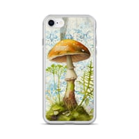 Image 1 of Colorful Watercolor Mushroom/Fungus/Mycology Clear Case for iPhone®