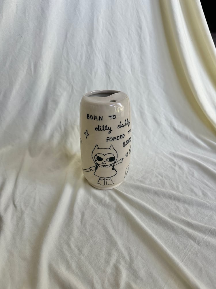 Image of Born To Dilly Dally Travel Sippie Cup