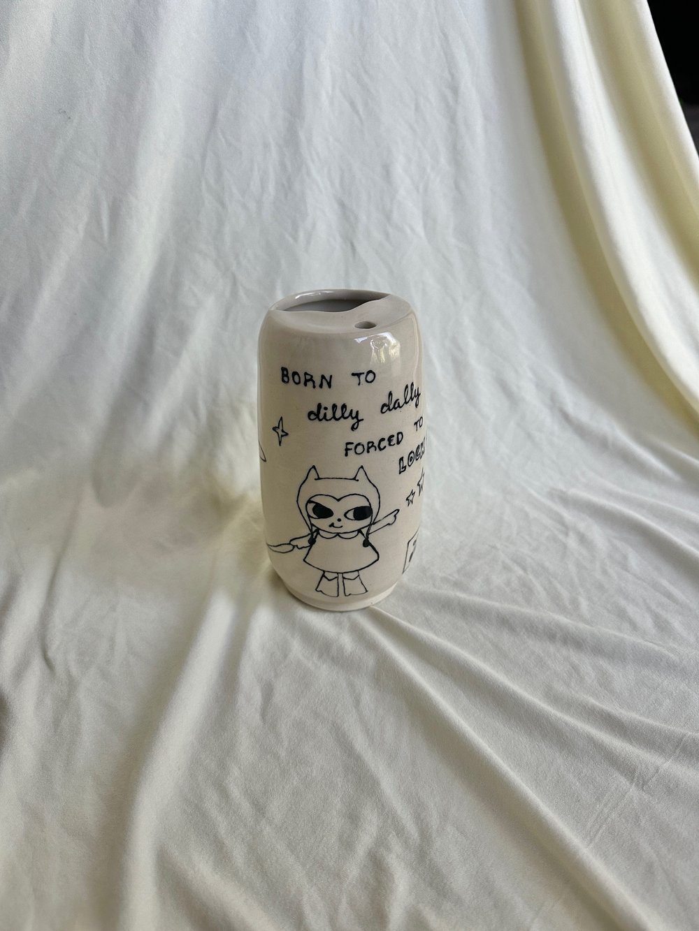 Image of Born To Dilly Dally Travel Sippie Cup